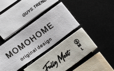 Étiquettes personnalisées pour les professionnels du textile