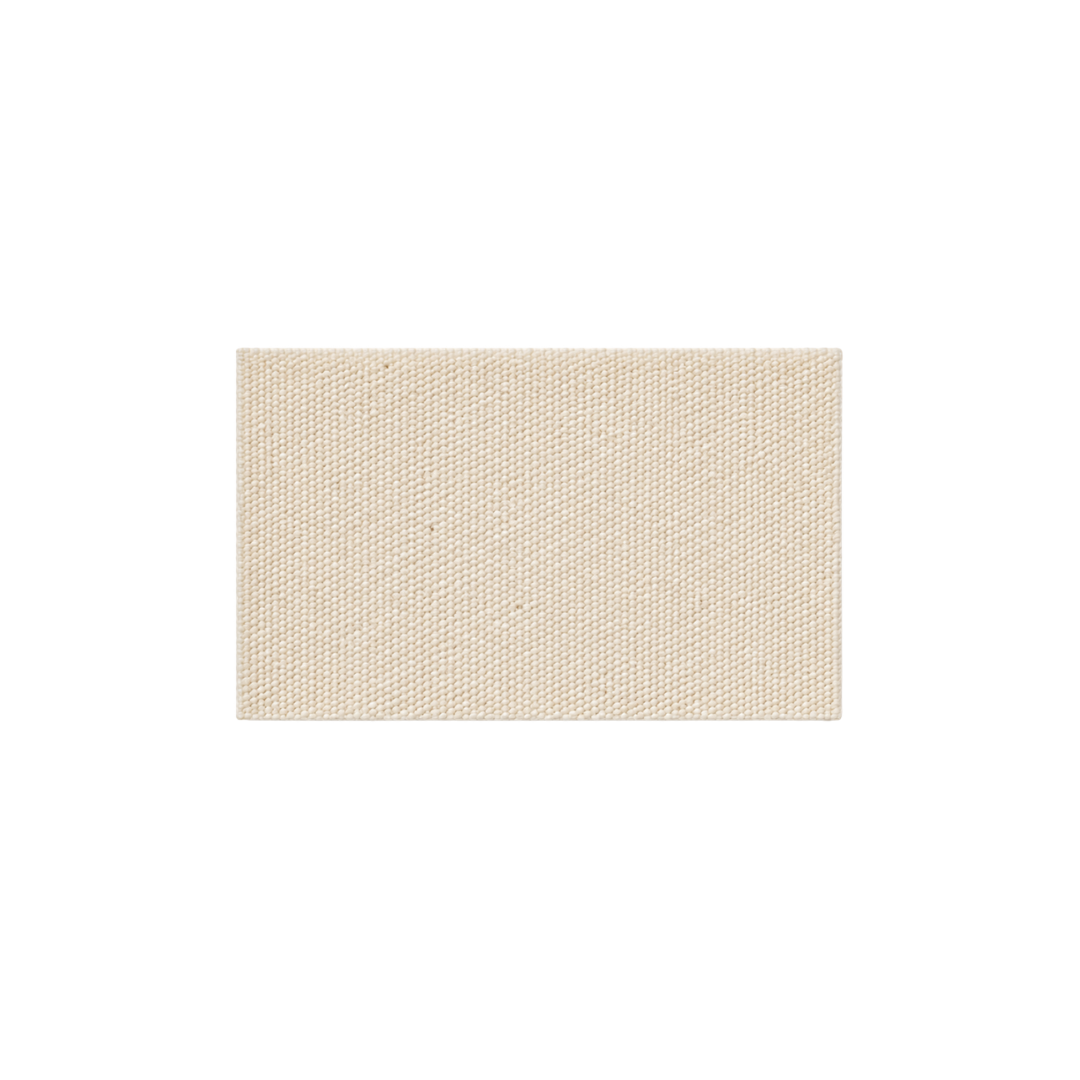 Étiquette en coton écru imprimée 30 × 50 mm