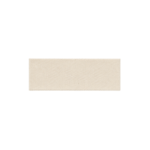 Étiquette en coton écru imprimée 30 × 80 mm