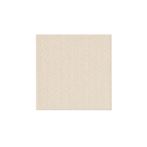 Étiquette en coton écru imprimée 40 × 40 mm