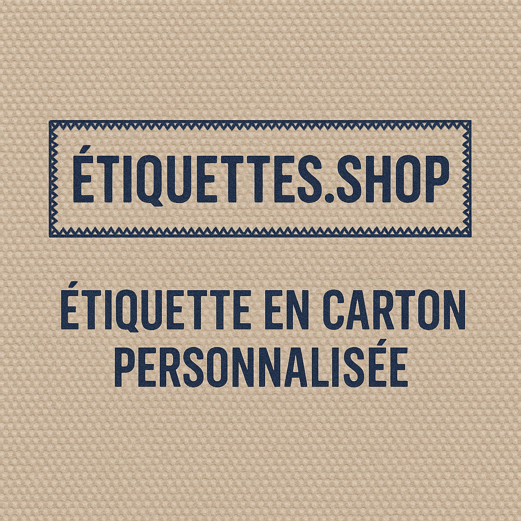 Étiquette en carton personnalisée : valorisez vos vêtements avec une ...